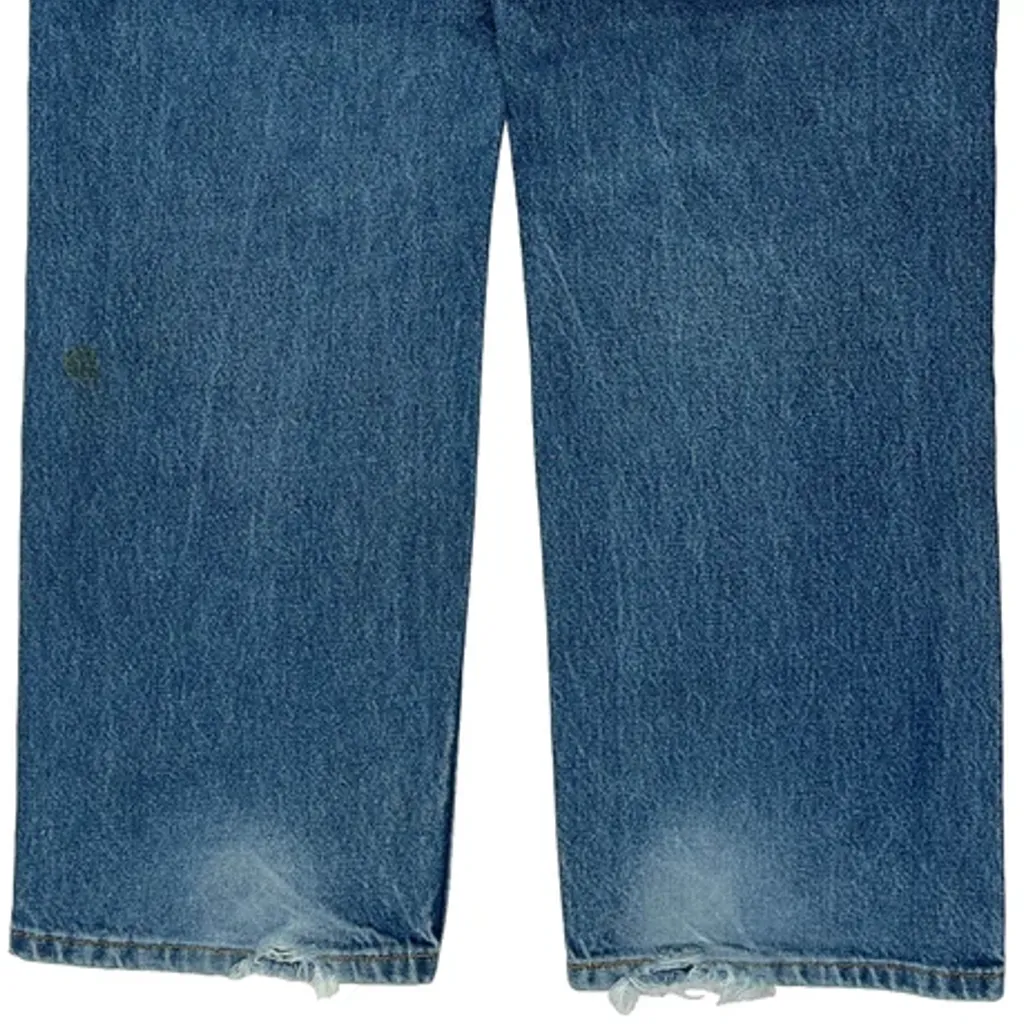 505 Levis Jeans - 36W 30L Blue Denim - Image 7