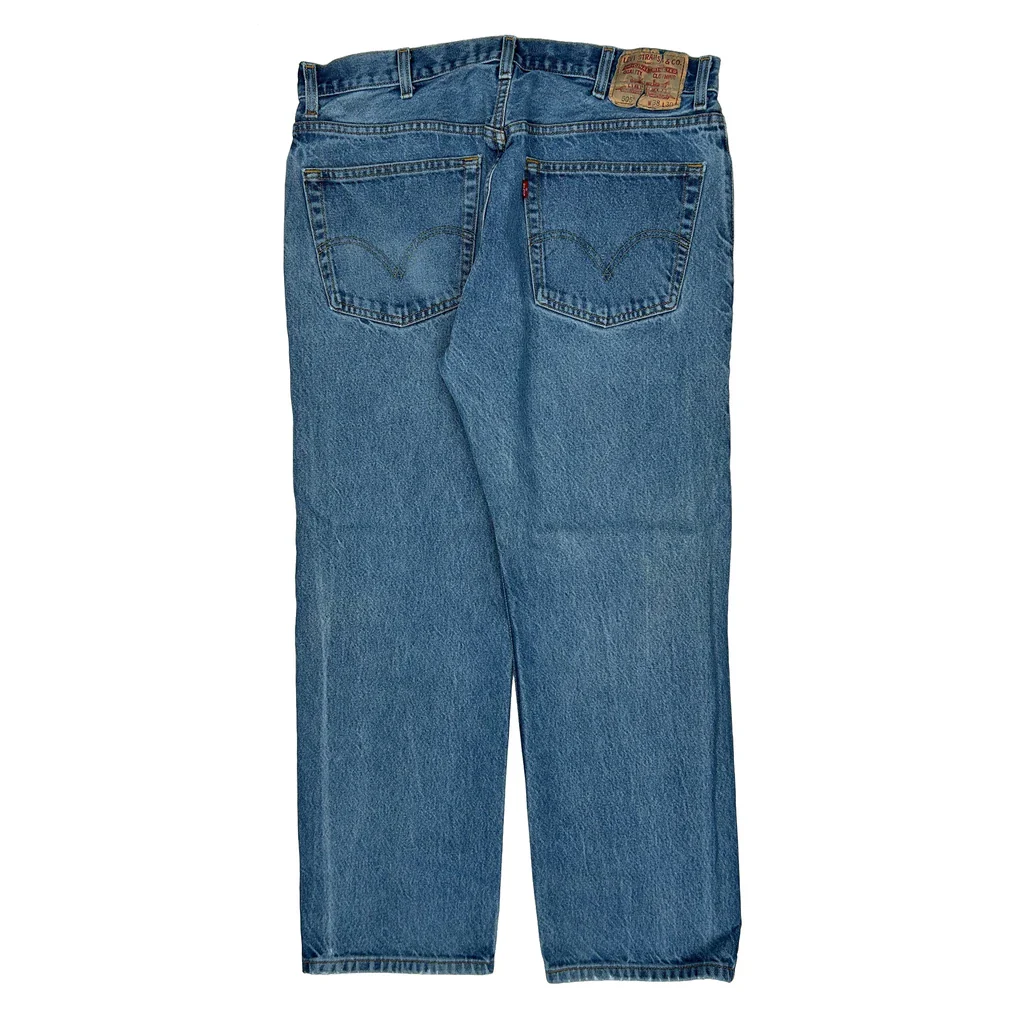 505 Levis Jeans - 38W 30L Blue Cotton