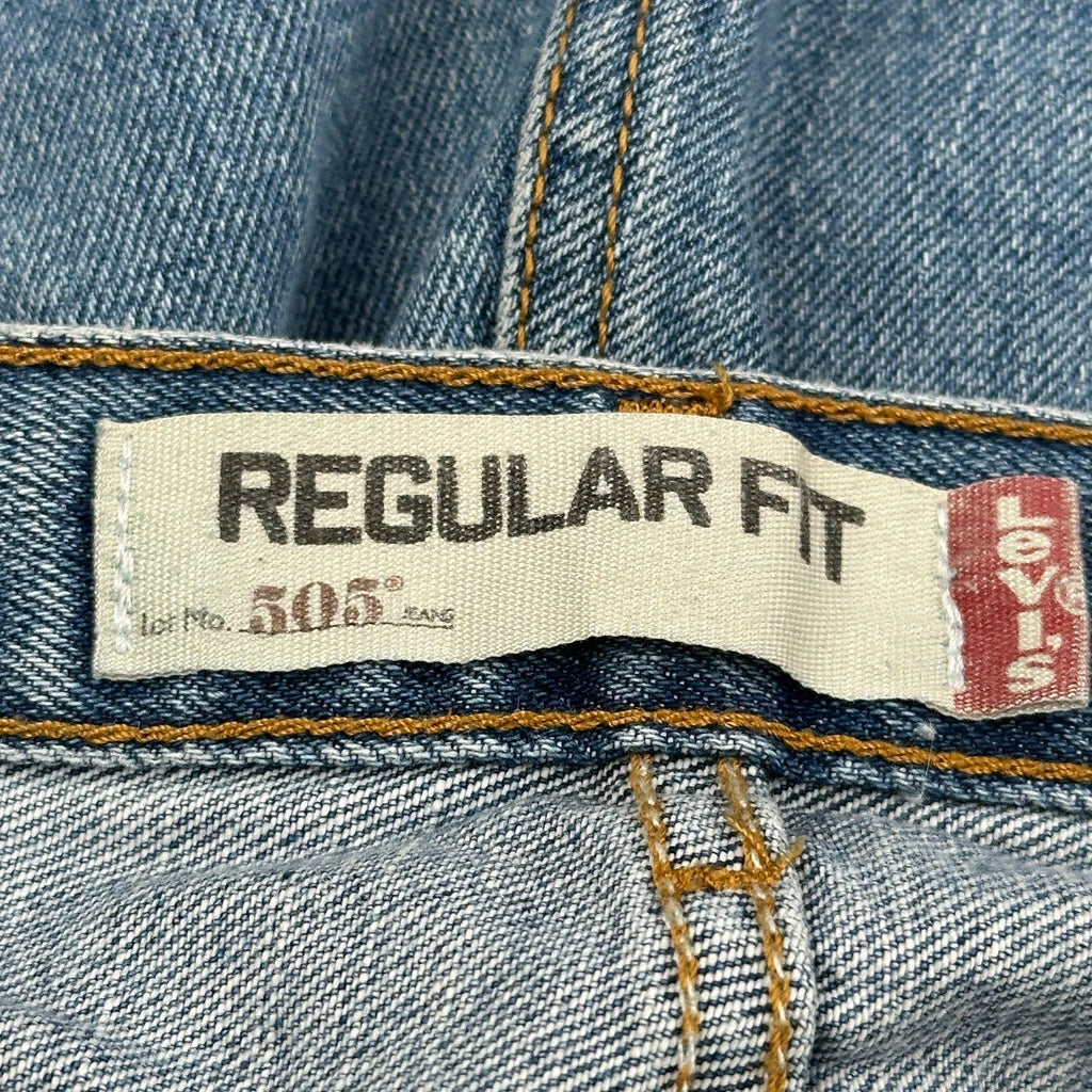 505 Levis Jeans - 38W 32L Blue Cotton - Image 6