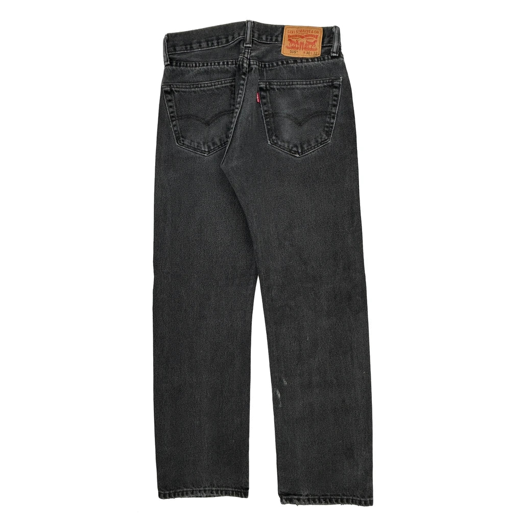 505 Levis Jeans - 30W 29L Gray Cotton