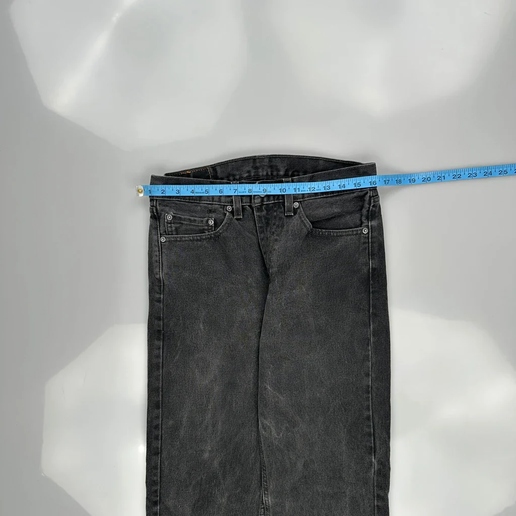 505 Levis Jeans - 32W 33L Gray Cotton - Image 3