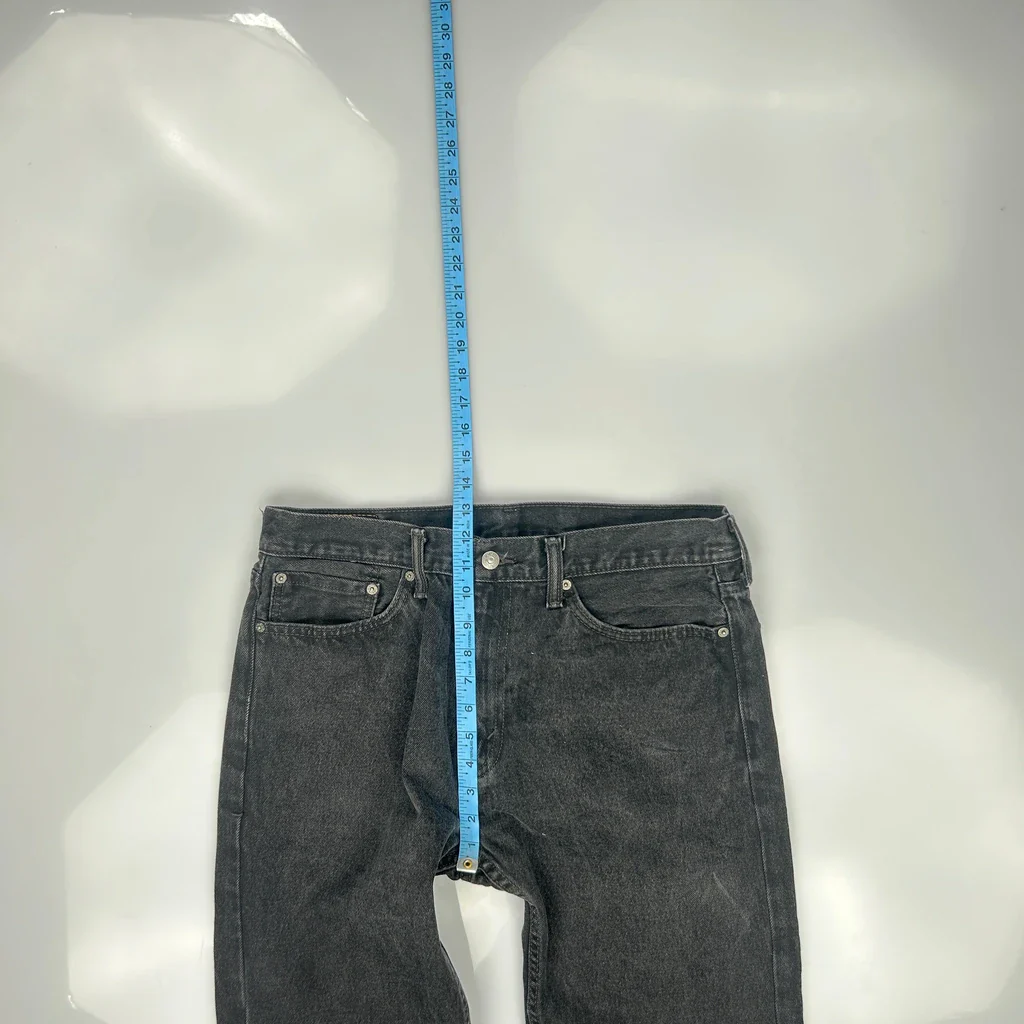 505 Levis Jeans - 34W 29L Grey Cotton - Image 4
