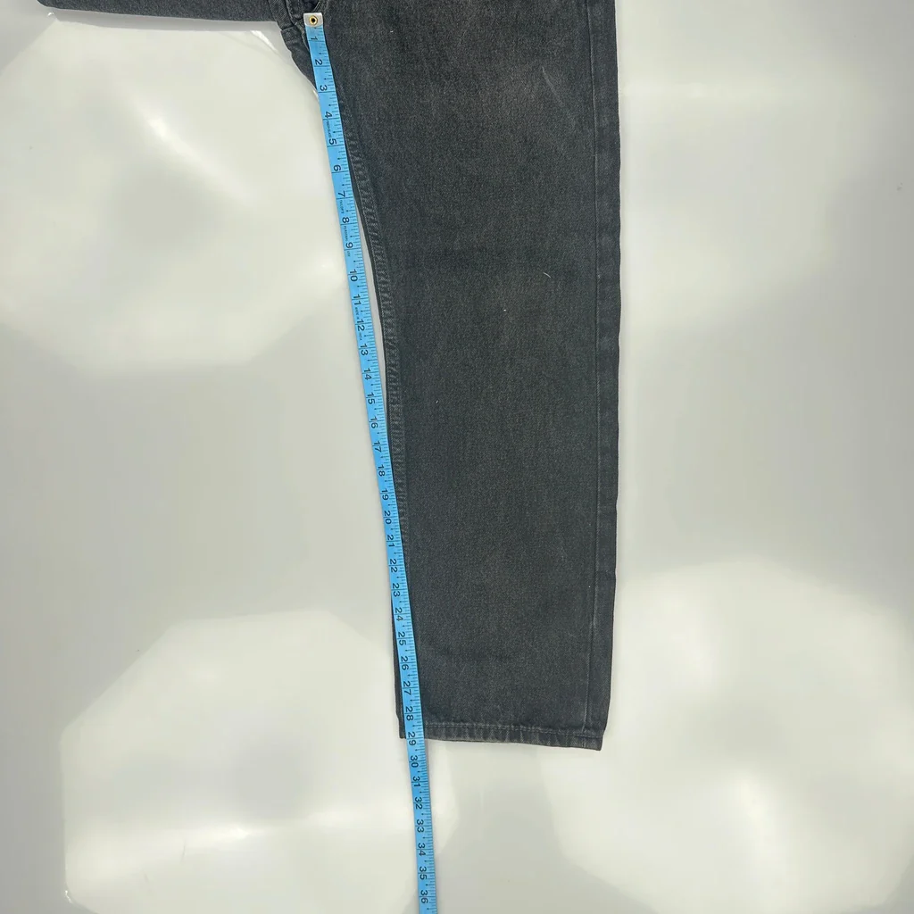 505 Levis Jeans - 34W 29L Grey Cotton - Image 5