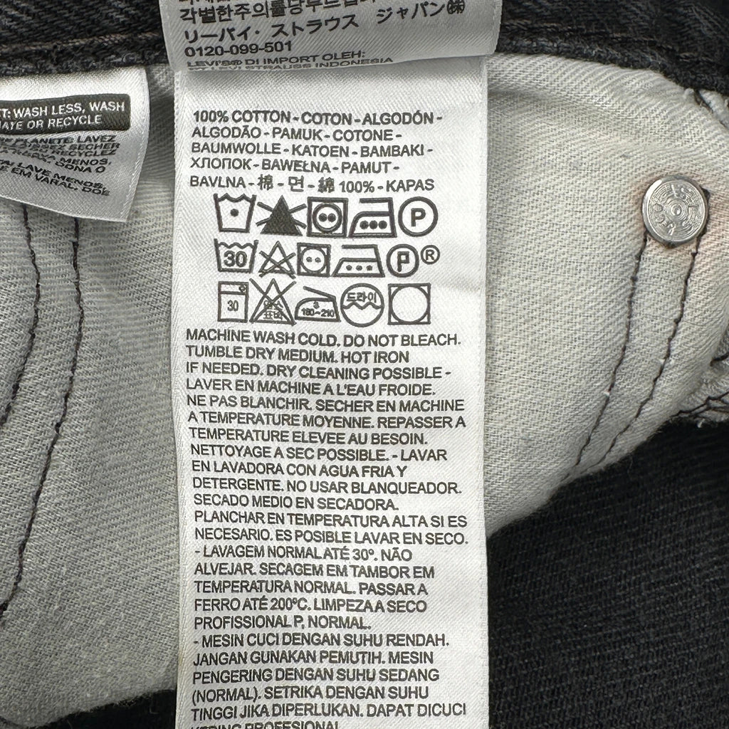 505 Levis Jeans - 38W 30L Grey Cotton - Image 6