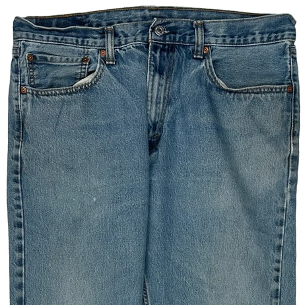 505 Levis Jeans - 36W 29L Light Wash Denim - Image 10
