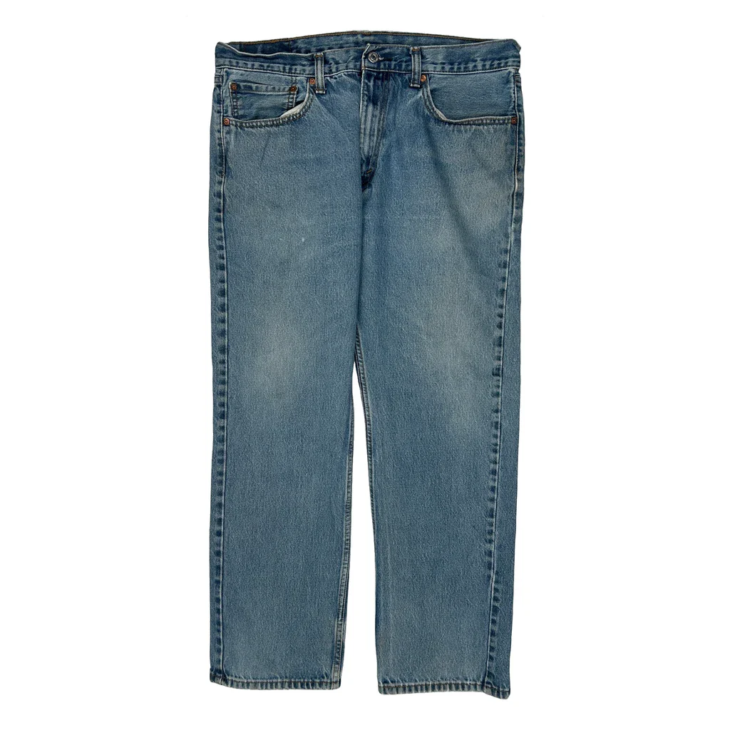 505 Levis Jeans - 36W 29L Light Wash Denim - Image 2