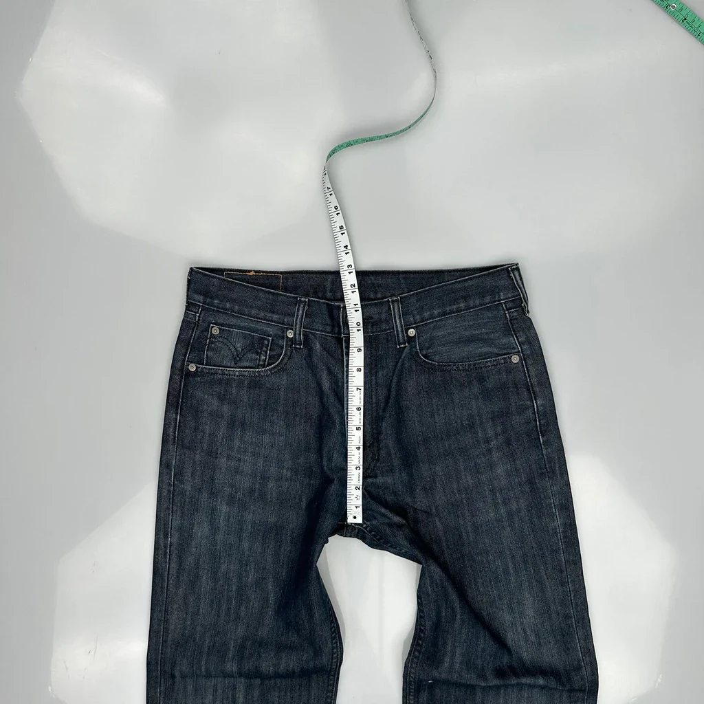 506 Levis Jeans - 34W 32L Blue Cotton - Image 4