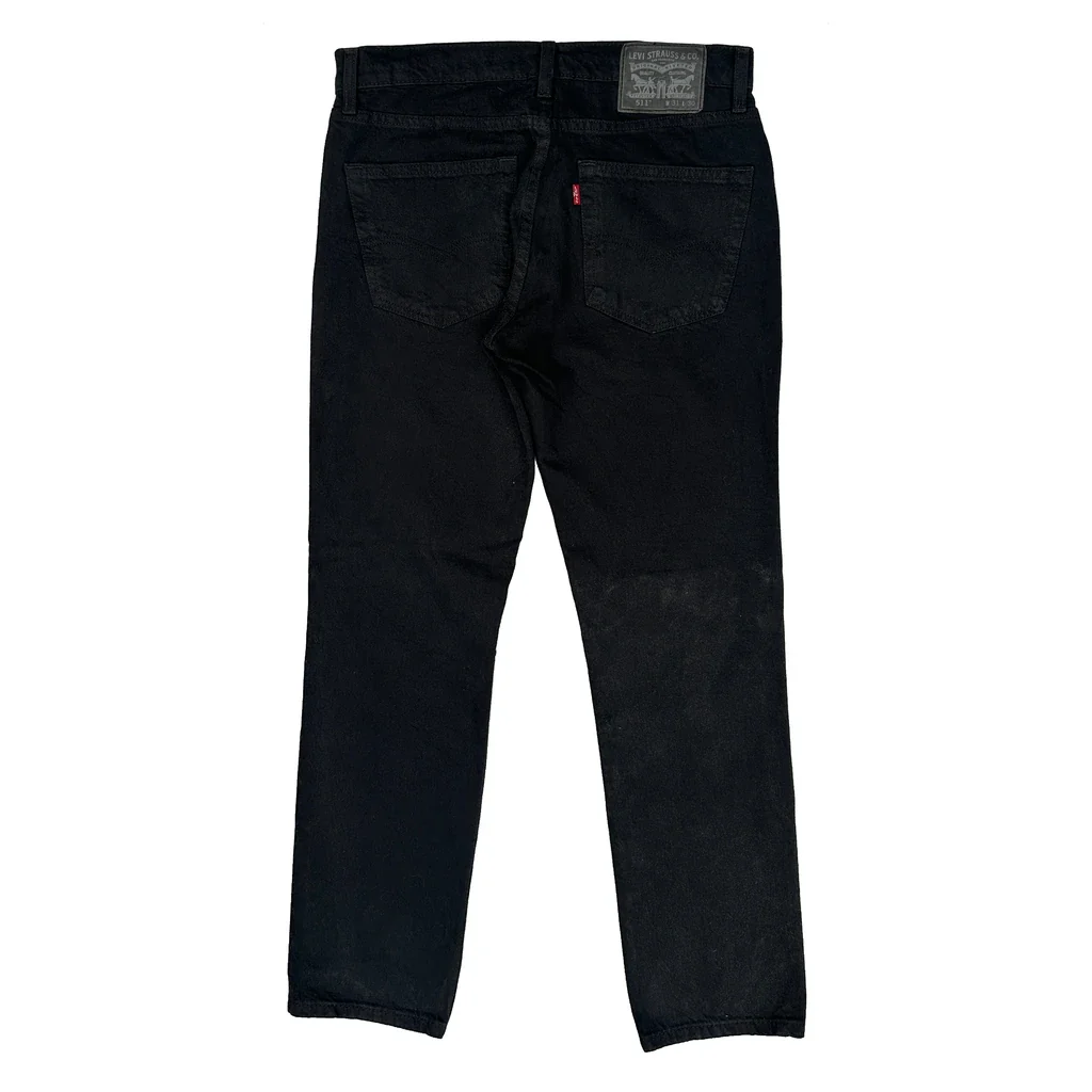 511 Levis Jeans - 31W 30L Black Cotton