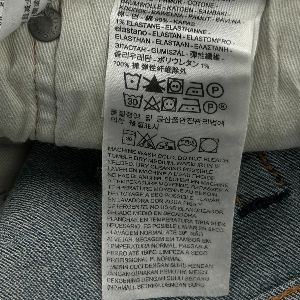 511 Levis Jeans - 34W 30L Blue Cotton - Image 6