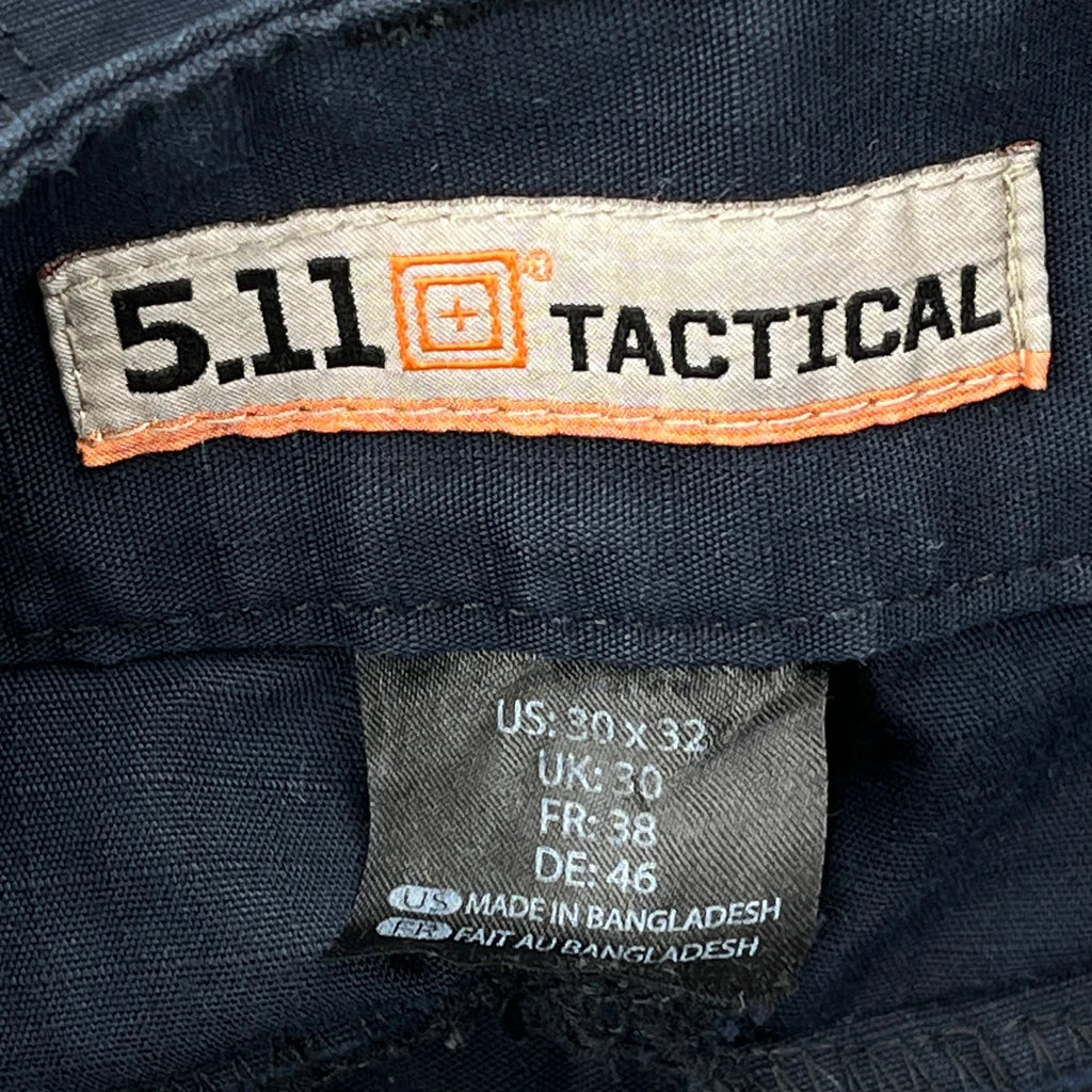 511 Tactical Cargo Trousers - 29W 30L Navy Cotton - Image 6