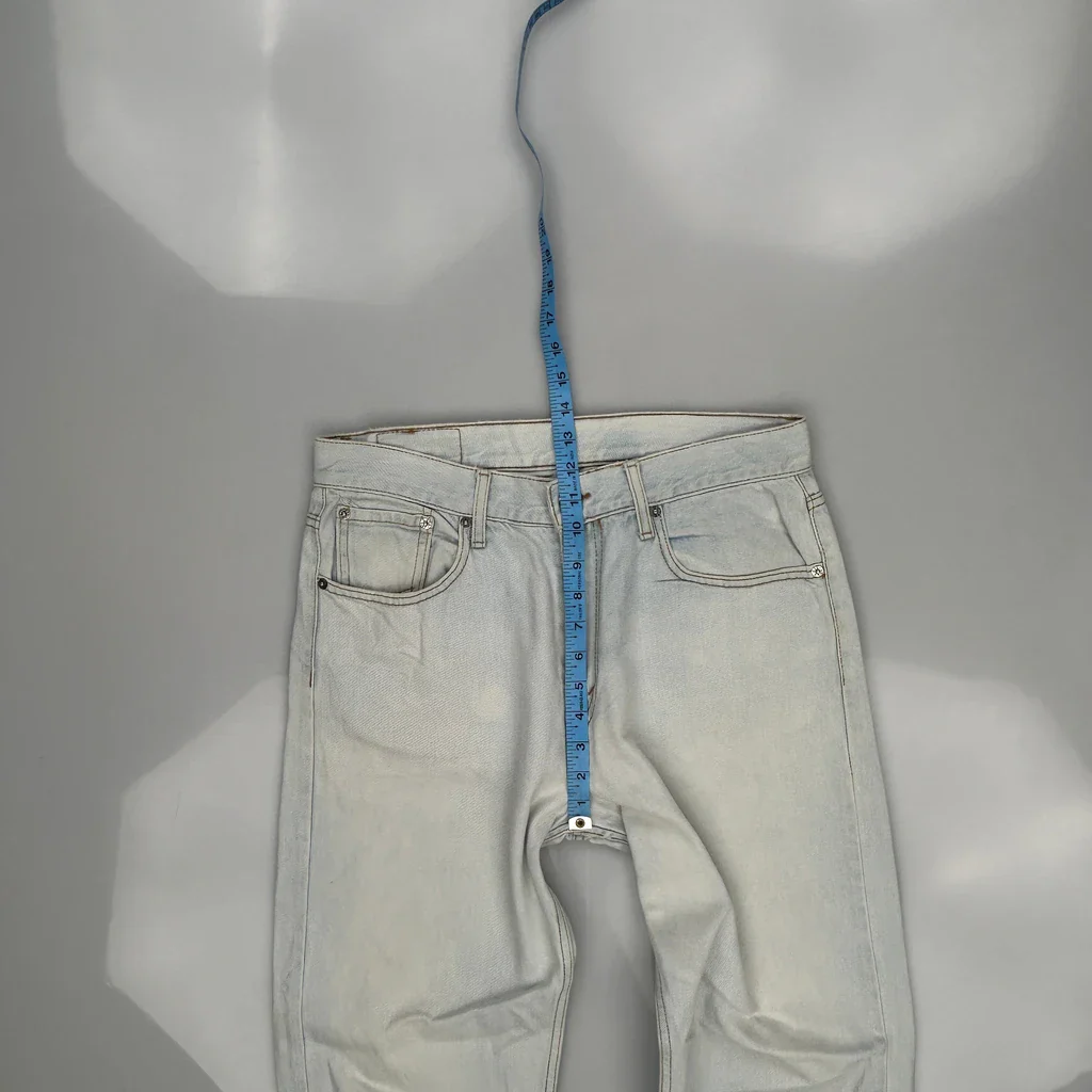 512 Levis Jeans - 33W 31L Light Wash Cotton - Image 4