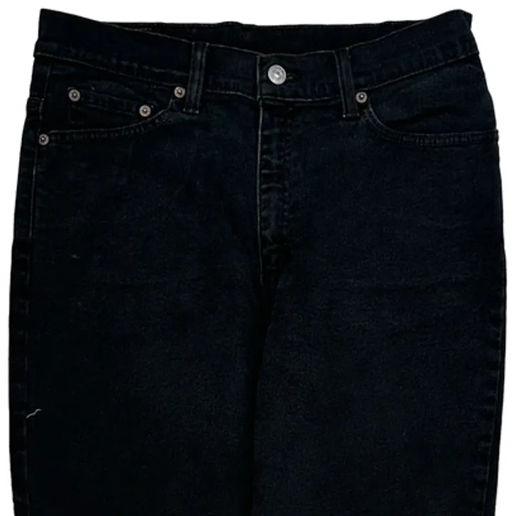 512 Levis Slim Fit Jeans - 29W UK 10 Black Denim - Image 10