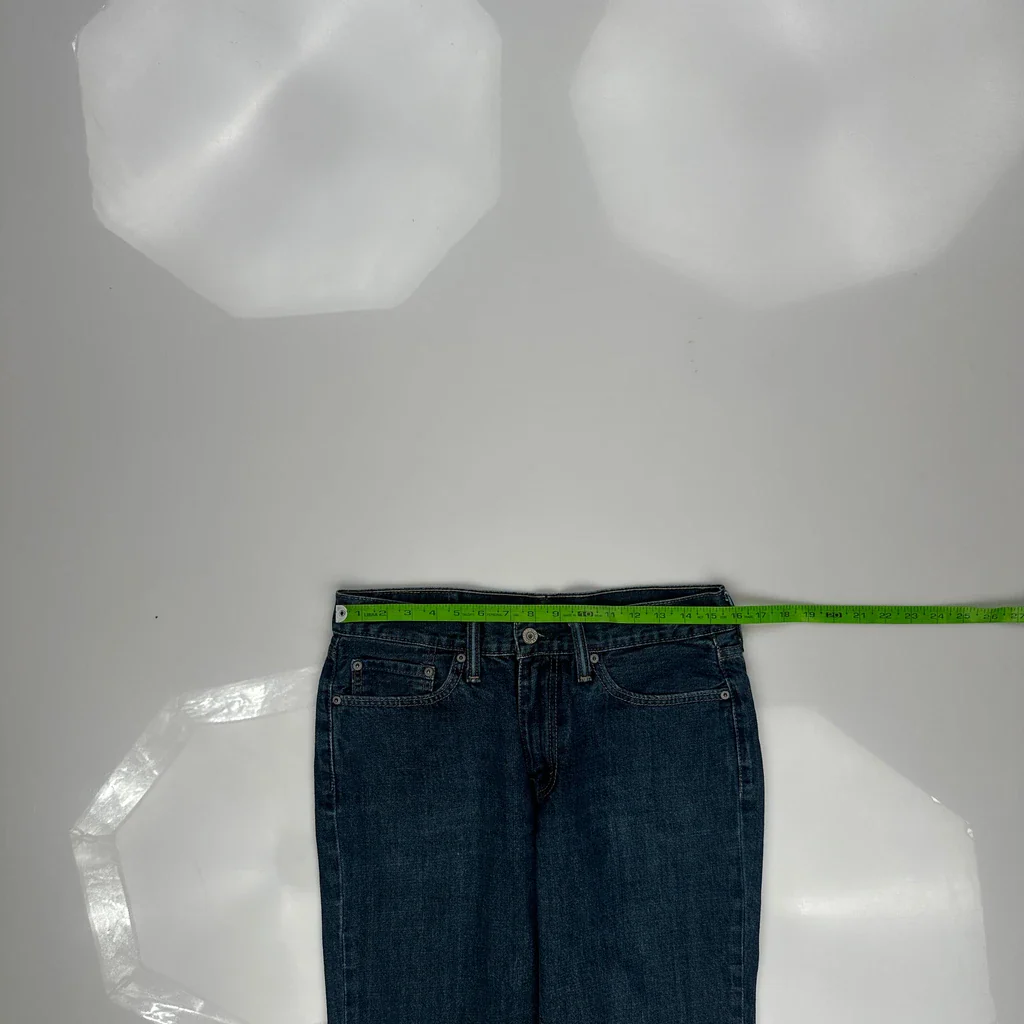 514 Levis Jeans - 32W 28L Blue Cotton - Image 3