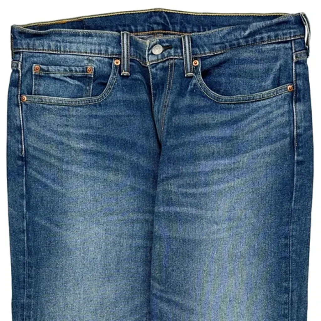 514 Levis Jeans - 36W 29L Blue Cotton - Image 10