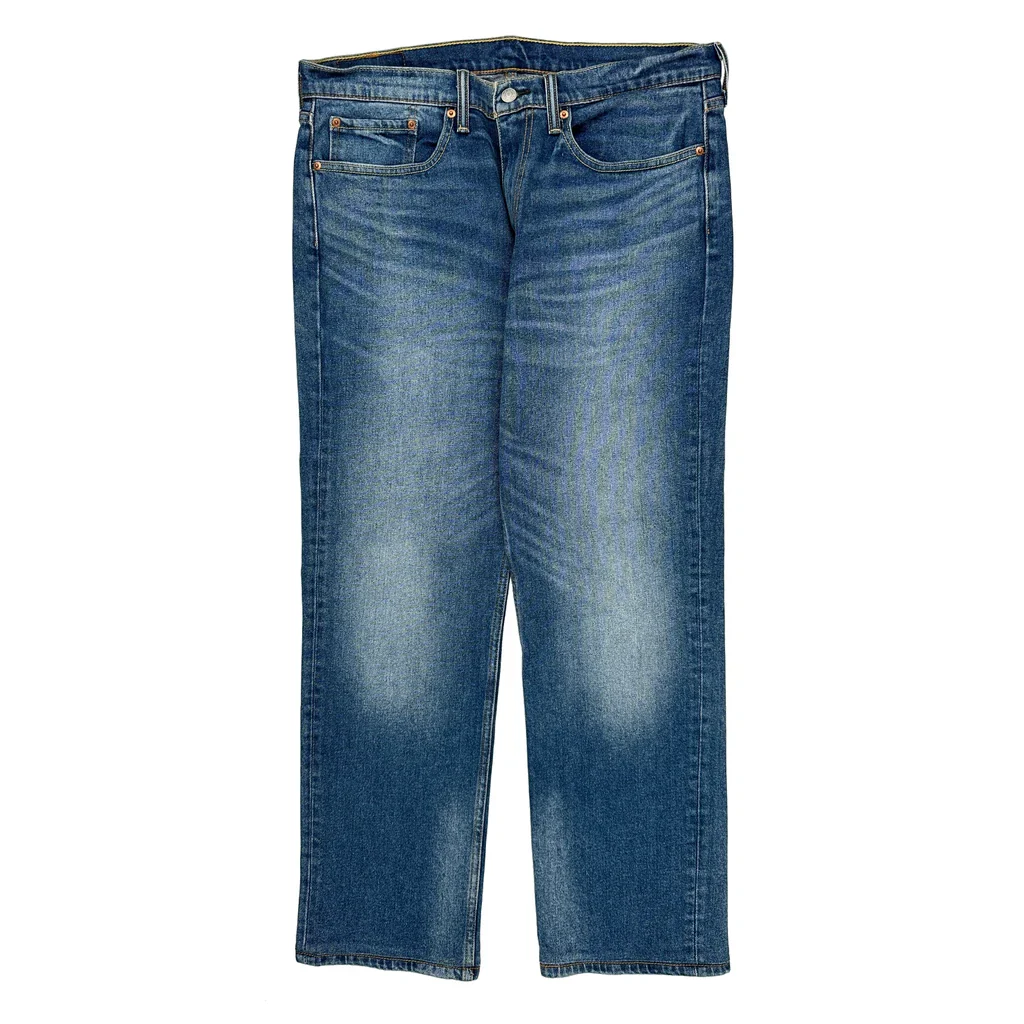 514 Levis Jeans - 36W 29L Blue Cotton - Image 2