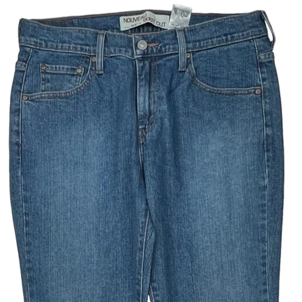 515 Levis Boot Cut Jeans - 32W US 6 Blue Cotton - Image 9