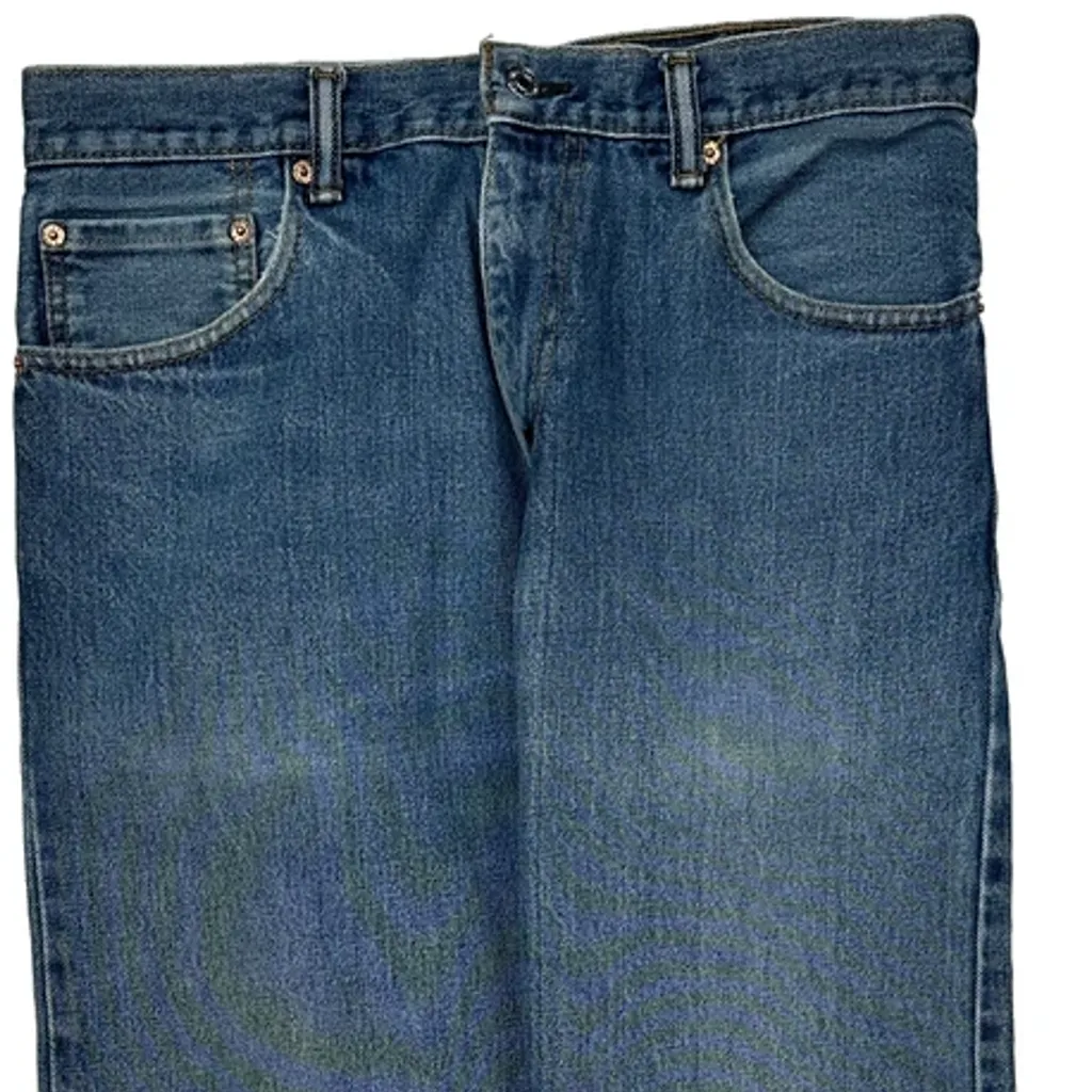517 Levis Jeans - 32W 28L Blue Cotton - Image 9