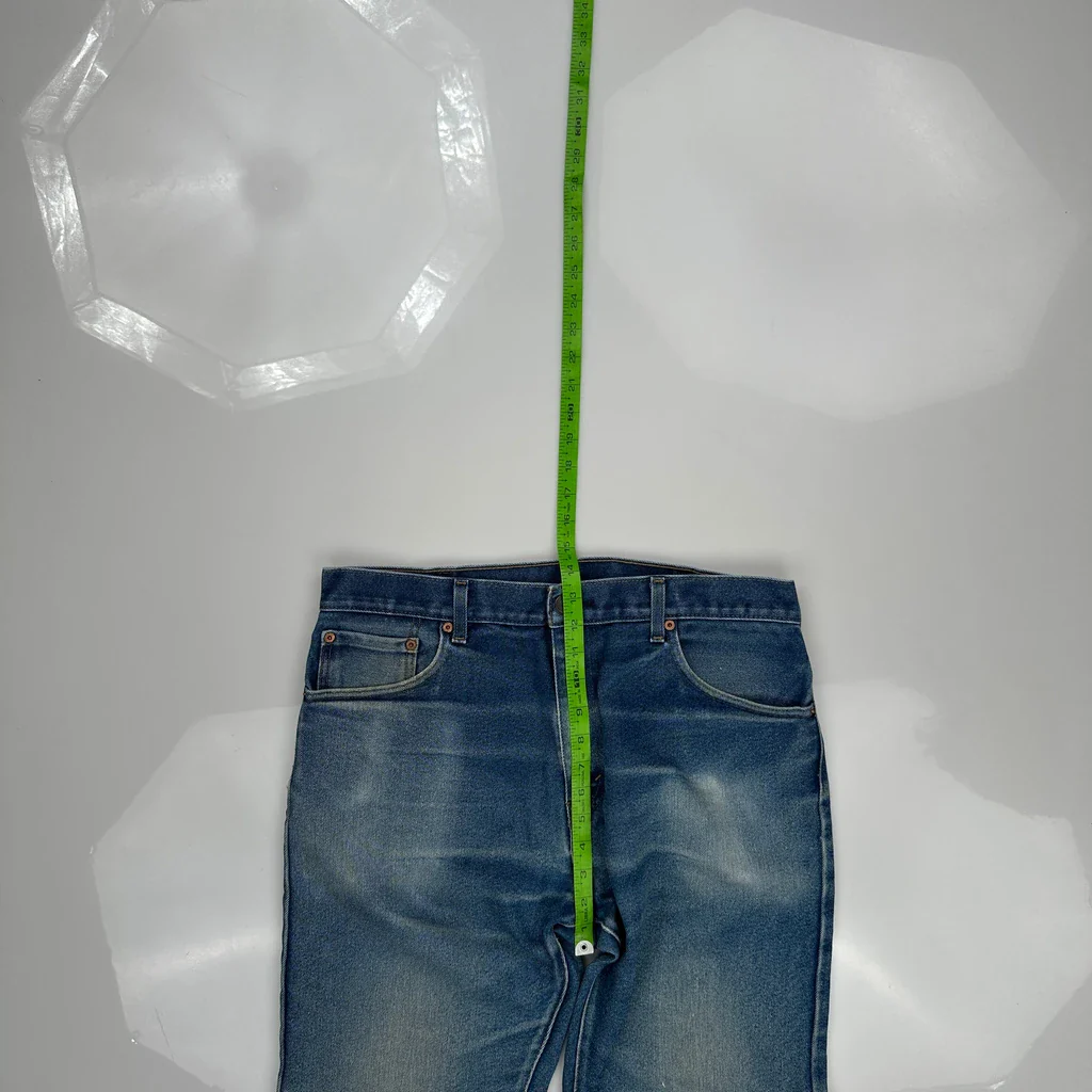 517 Levis Jeans - 32W 35L Blue Cotton Blend - Image 4