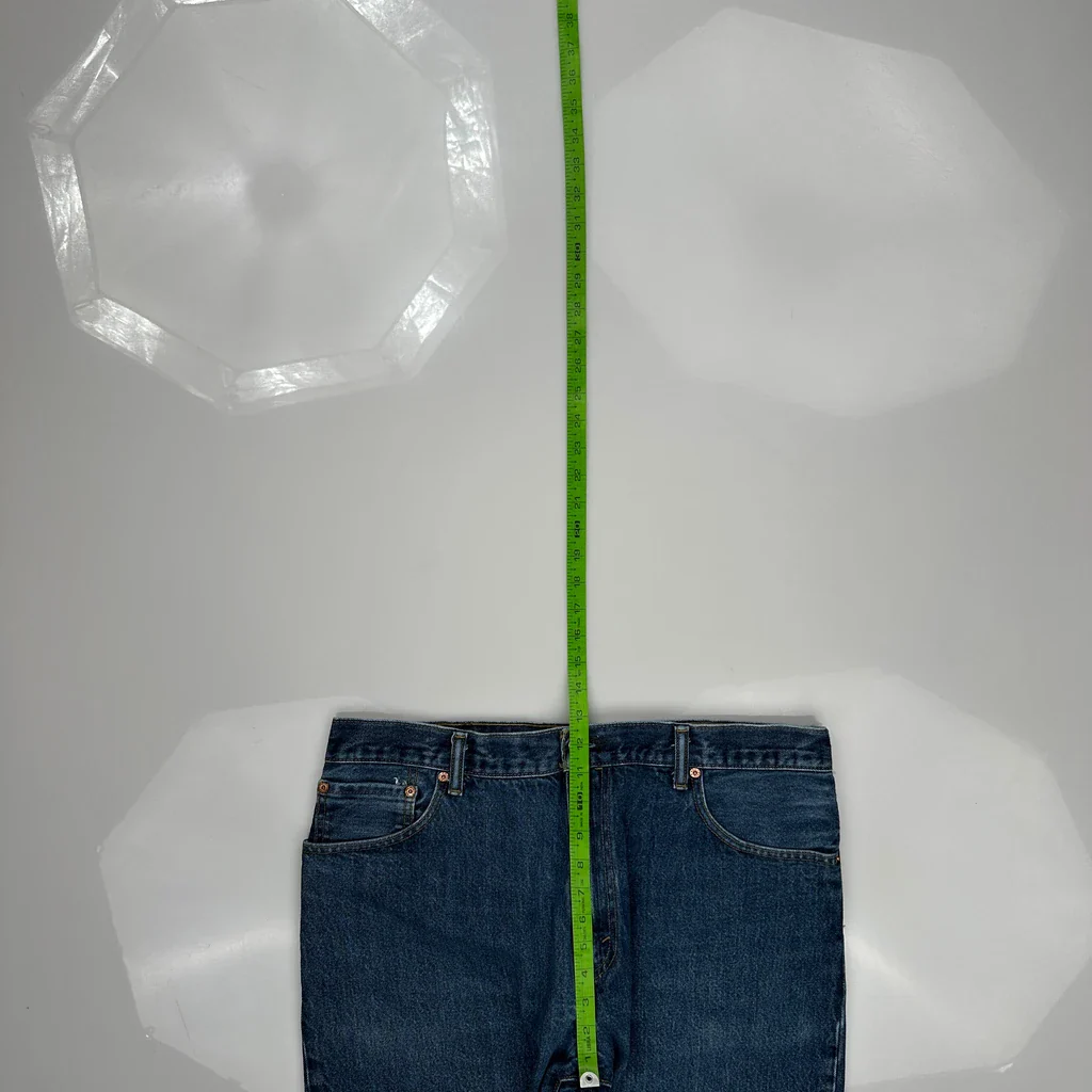 517 Levis Jeans - 38W 30L Blue Cotton - Image 4