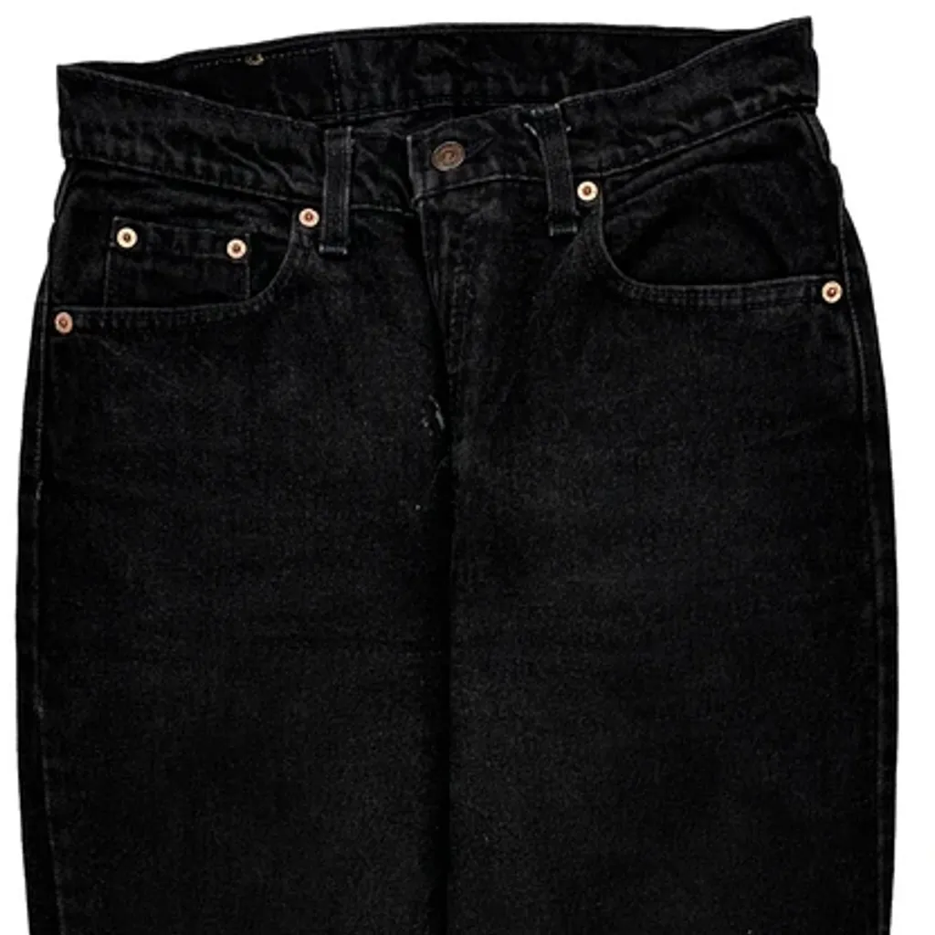 521 Levis Jeans - 30W 29L Black Denim - Image 8