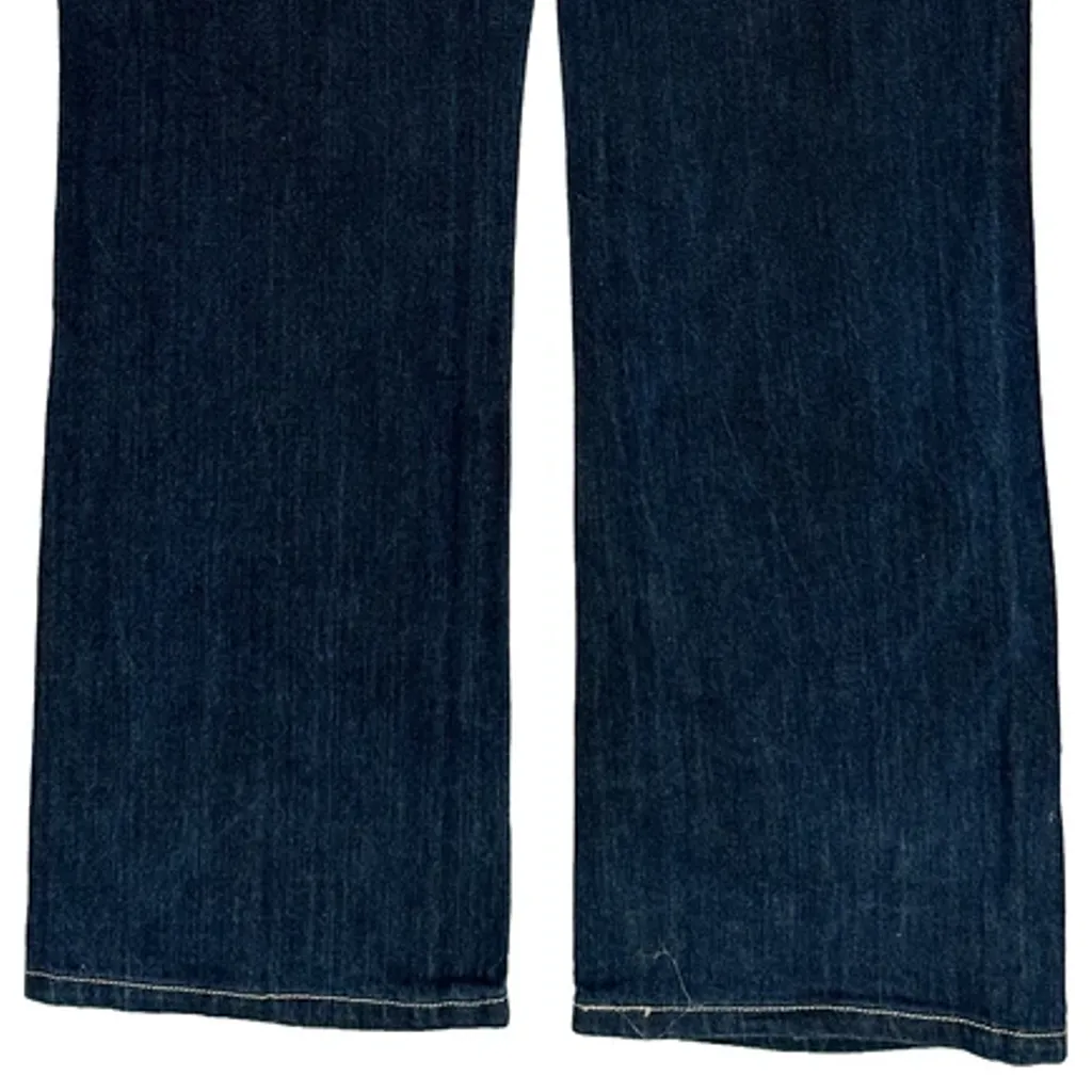 527 Levis Boot Cut Jeans - 32W 30L Blue Cotton - Image 8