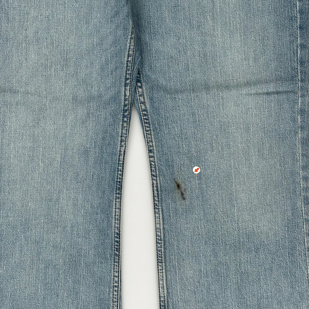 527 Levis Jeans - 34W 30L Light Wash Cotton - Image 6