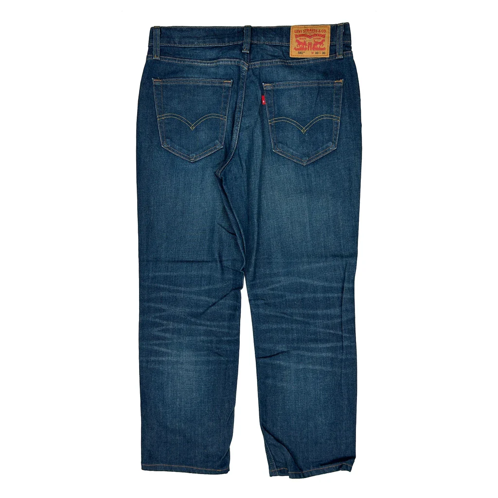 541 Levis Jeans - 33W 28L Blue Cotton