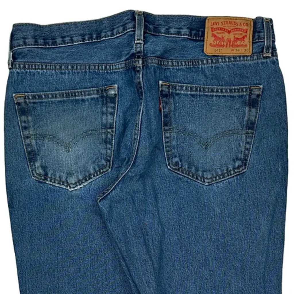 541 Levis Jeans - 34W 30L Blue Cotton - Image 8