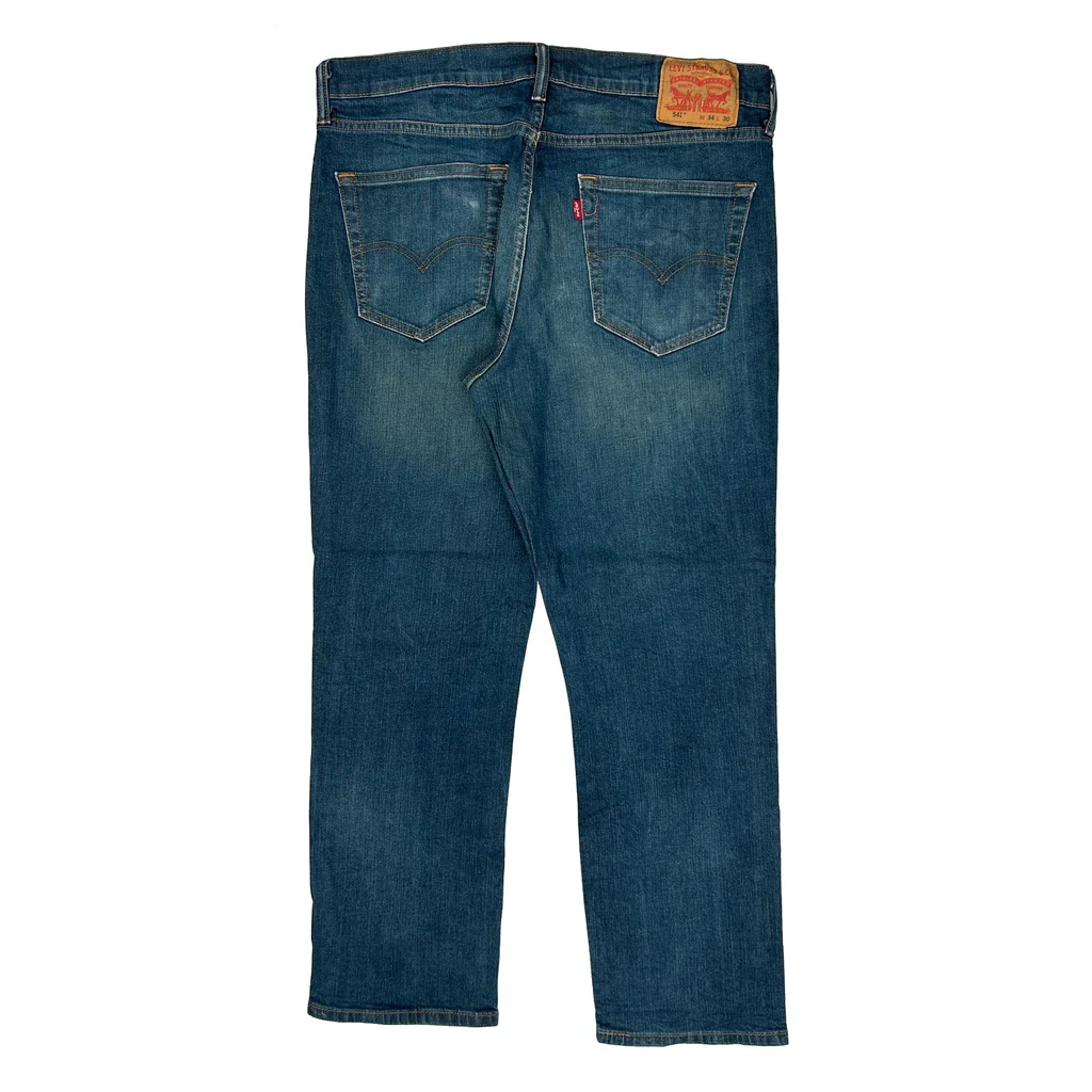 541 Levis Jeans - 35W 29L Blue Denim