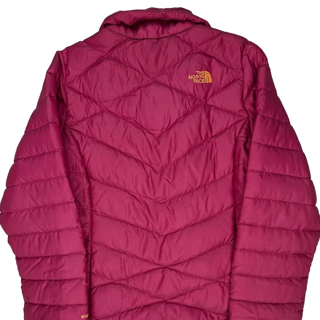 550 Fill The North Face Puffer - Medium Pink Polyester - Image 7