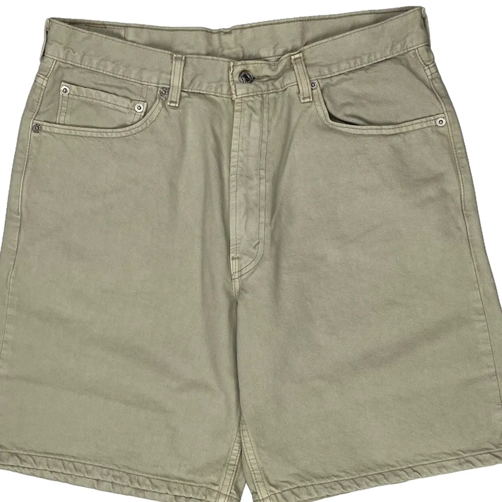 550 Levis Denim Shorts - 32W 8L Beige Cotton - Image 11