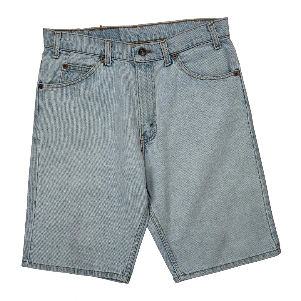 550 Levis Denim Shorts - 30W 10L Light Wash Denim - Image 2