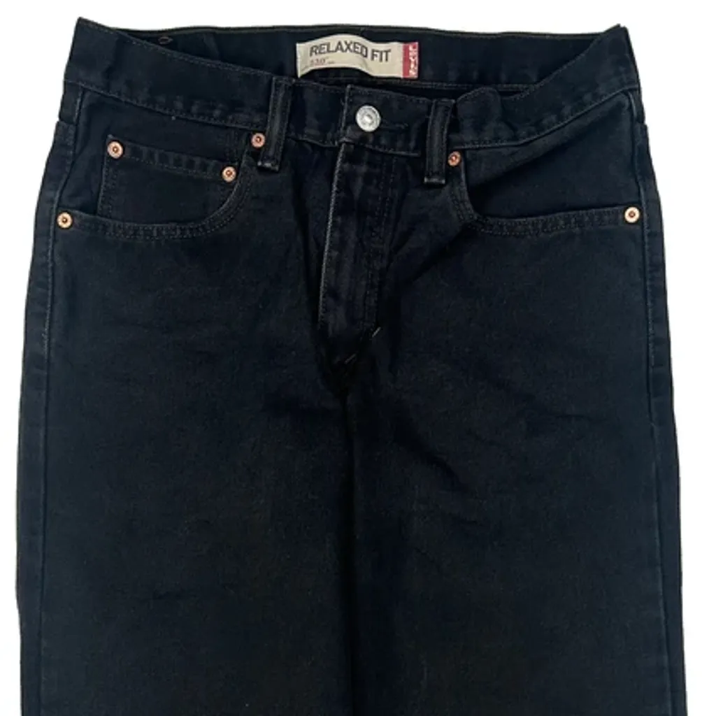550 Levis Jeans - 32W 33L Black Cotton - Image 9