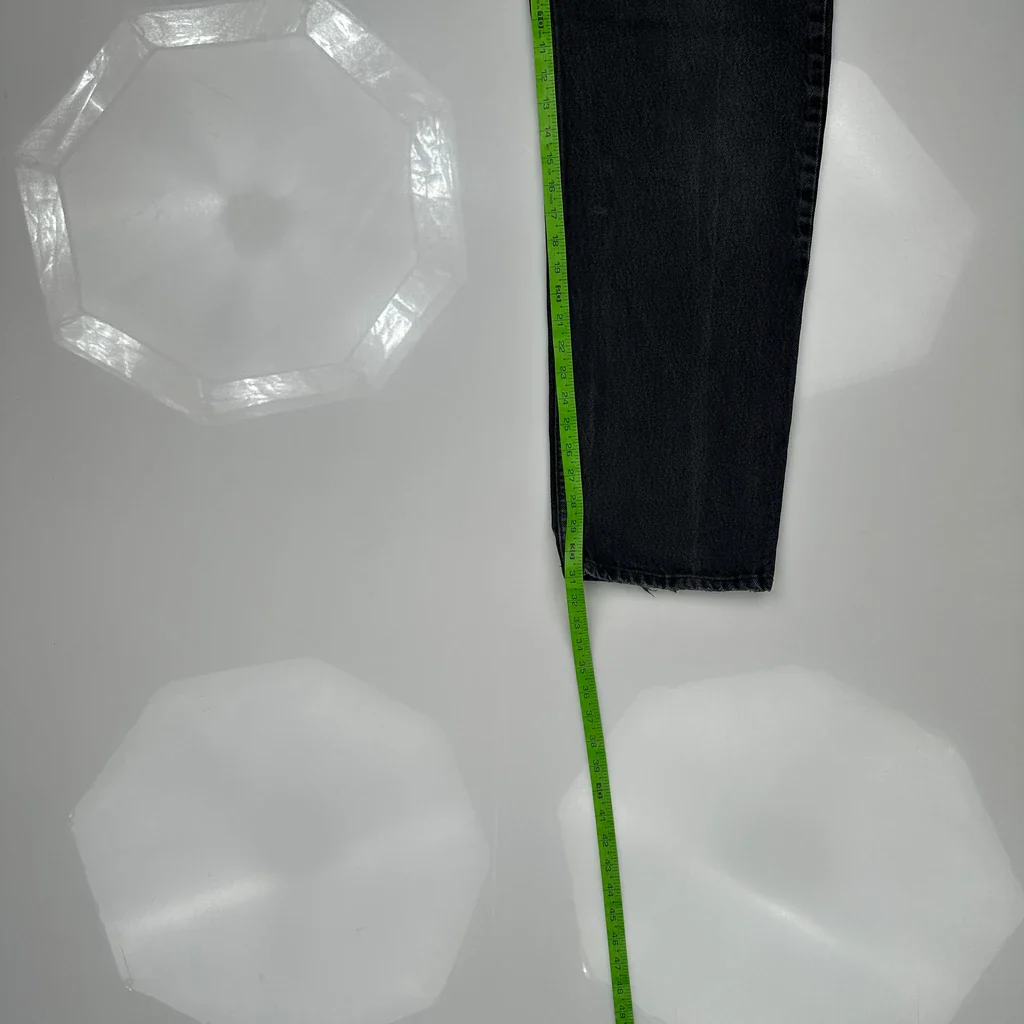 550 Levis Jeans - 34W 31L Black Cotton - Image 5