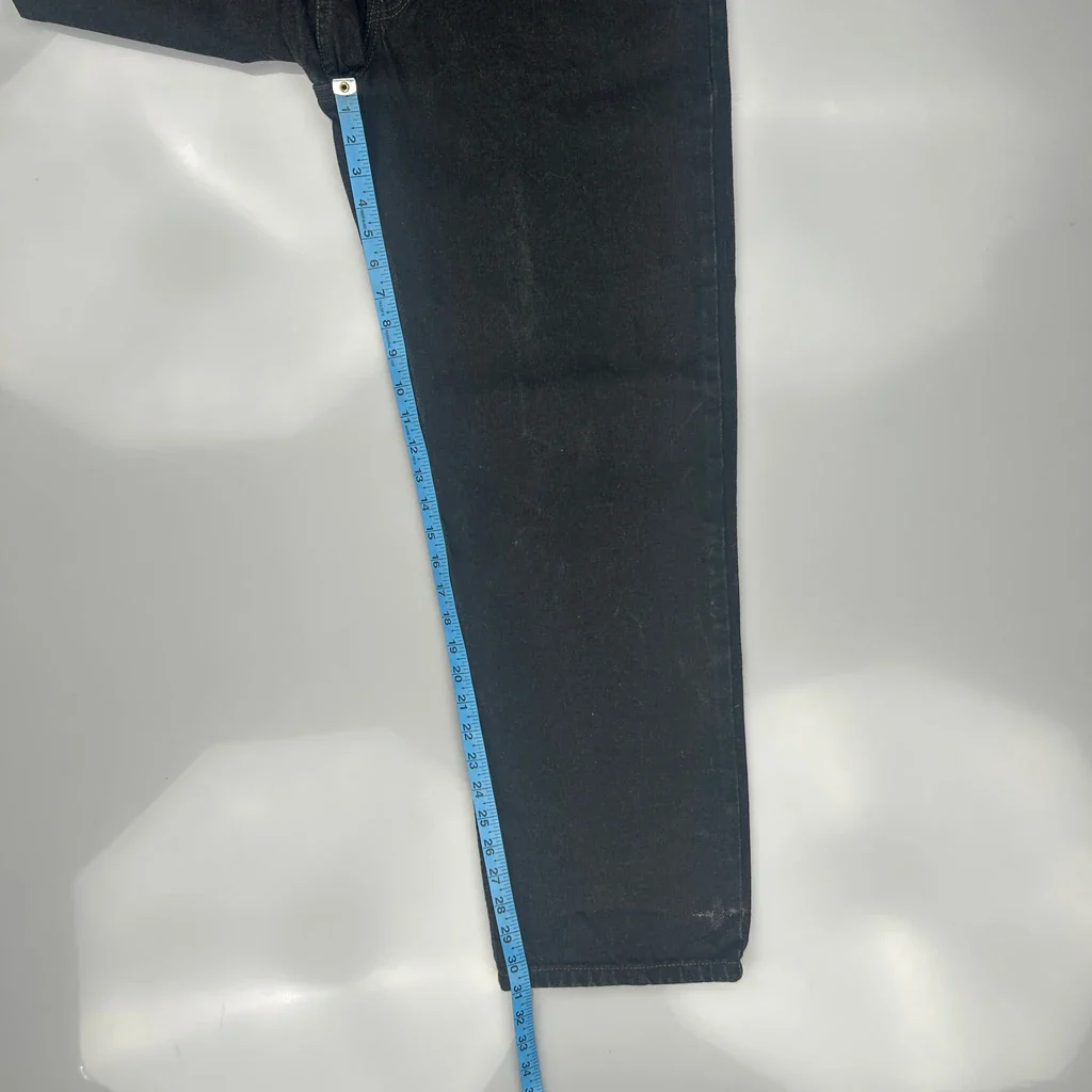 550 Levis Jeans - 34W 31L Black Cotton - Image 5