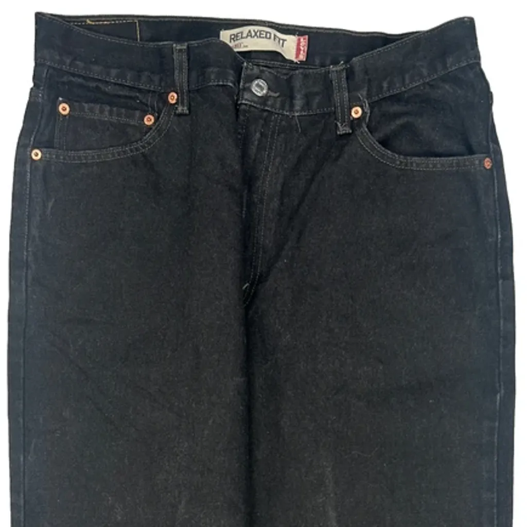 550 Levis Jeans - 34W 31L Black Cotton - Image 9