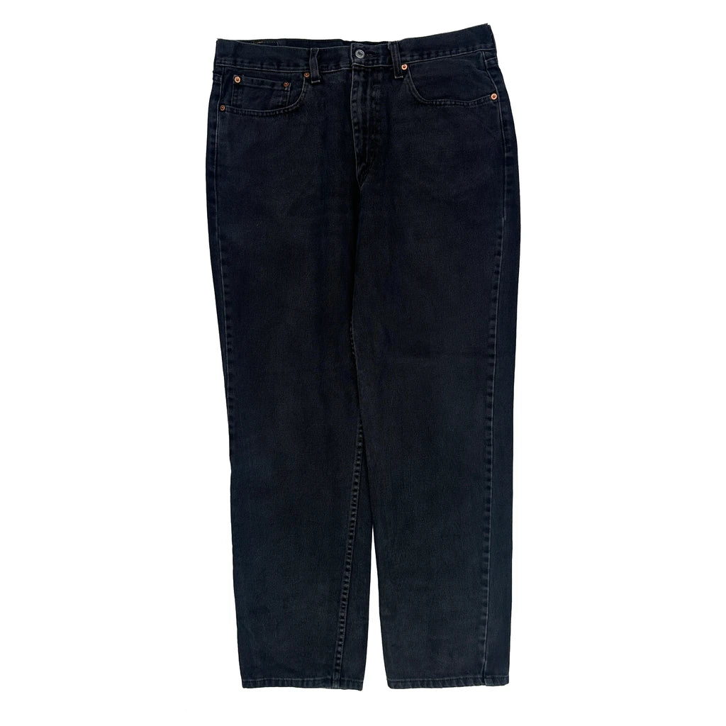 550 Levis Jeans - 36W 33L Black Cotton - Image 2
