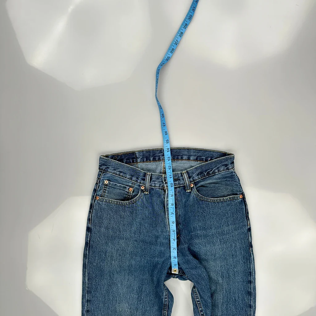 550 Levis Jeans - 31W 28L Blue Cotton - Image 4