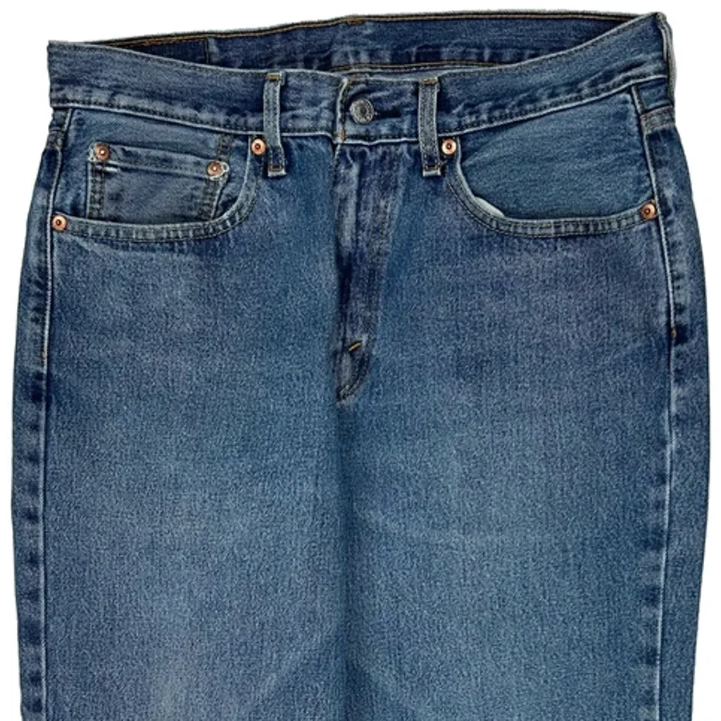 550 Levis Jeans - 32W 27L Blue Cotton - Image 10