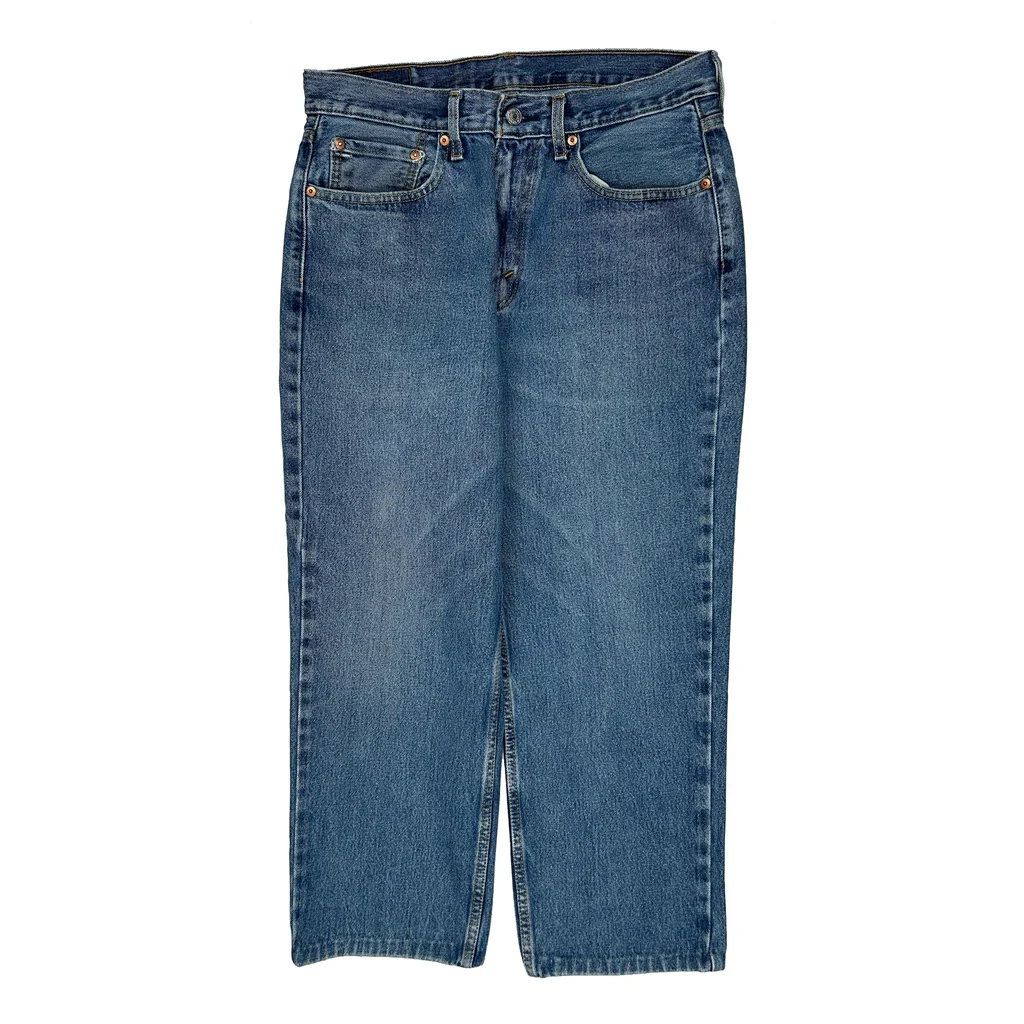 550 Levis Jeans - 32W 27L Blue Cotton - Image 2