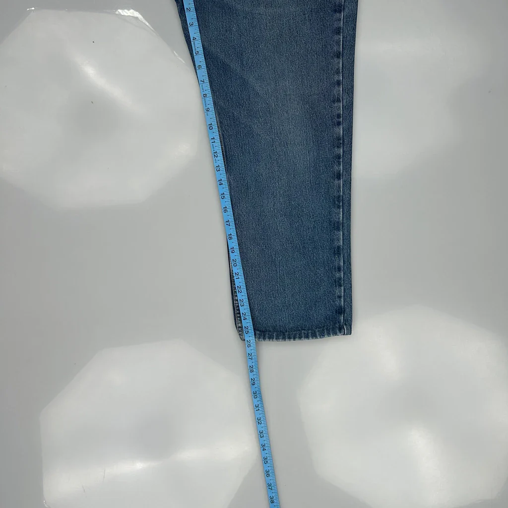 550 Levis Jeans - 32W 27L Blue Cotton - Image 5