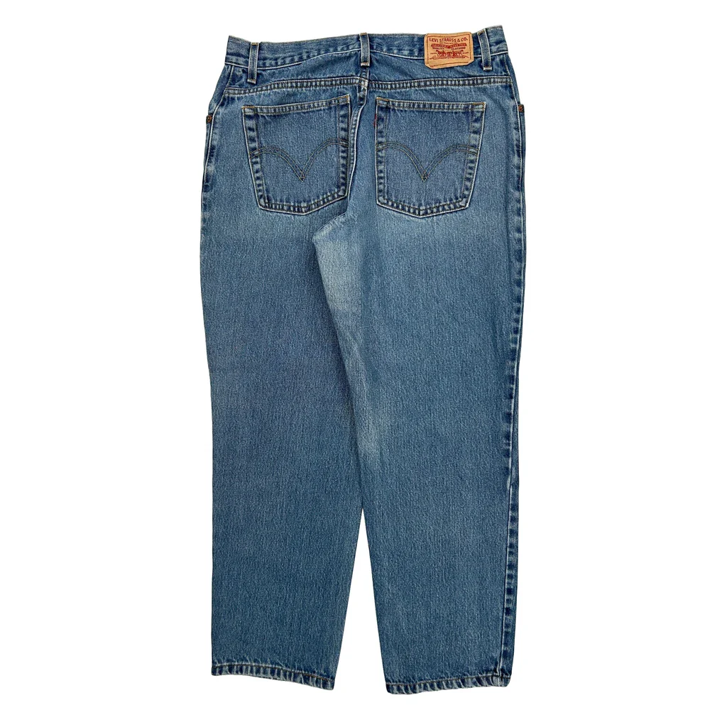 550 Levis Jeans - 33W 28L Blue Denim