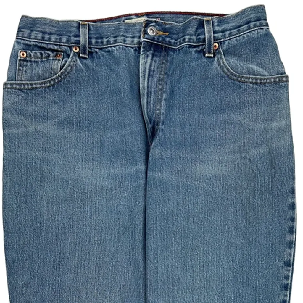 550 Levis Jeans - 33W 28L Blue Denim - Image 9