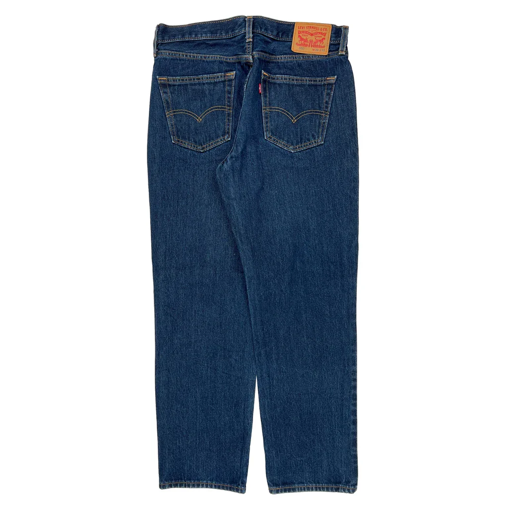 550 Levis Jeans - 34W 31L Blue Cotton