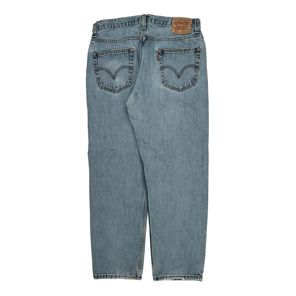 550 Levis Jeans - 34W 30L Blue Cotton