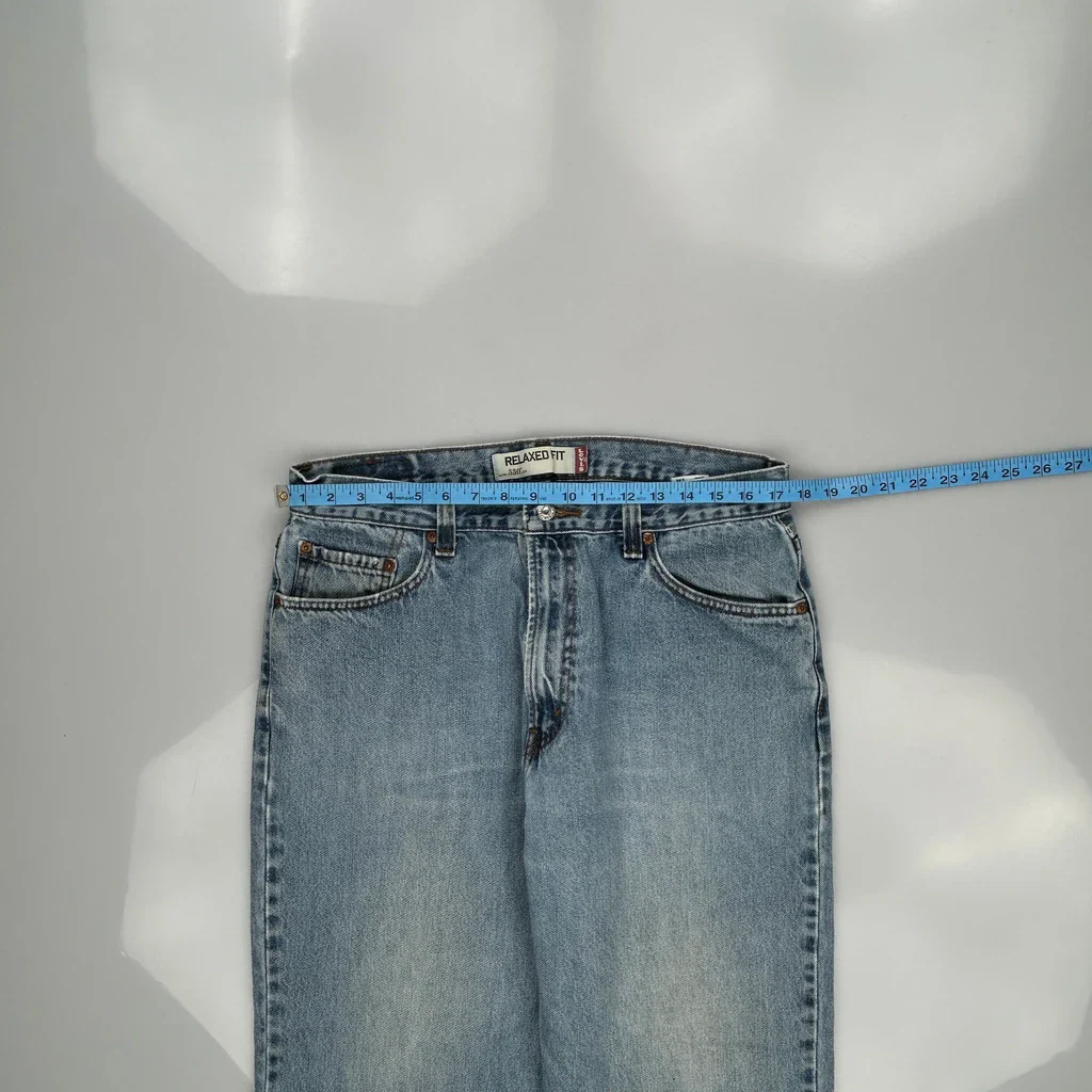 550 Levis Jeans - 34W 30L Blue Cotton - Image 3