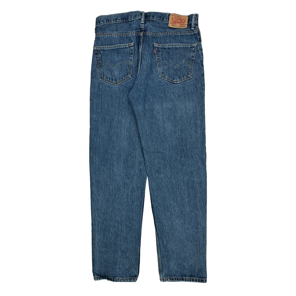 550 Levis Jeans - 34W 35L Blue Cotton