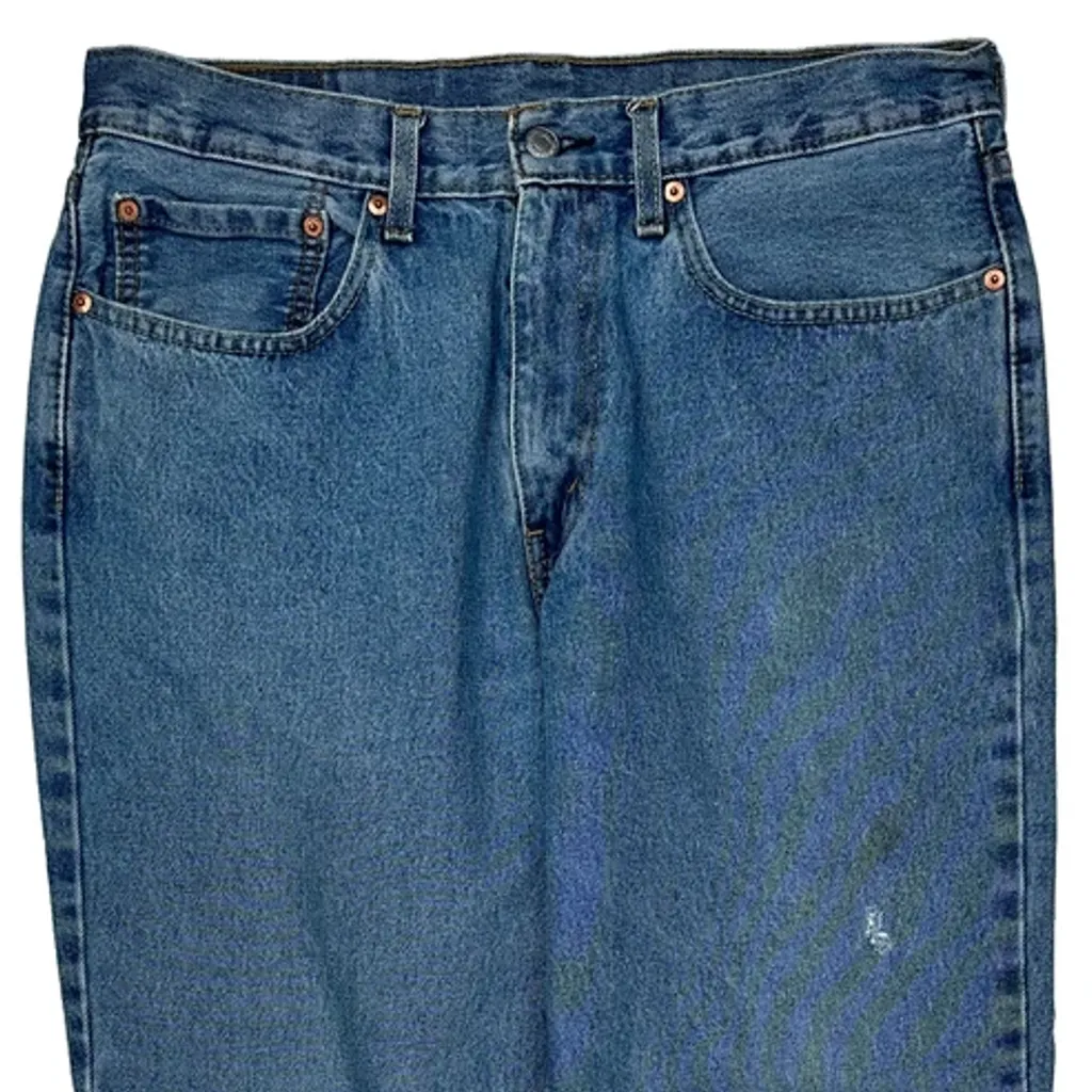 550 Levis Jeans - 34W 29L Blue Cotton - Image 10
