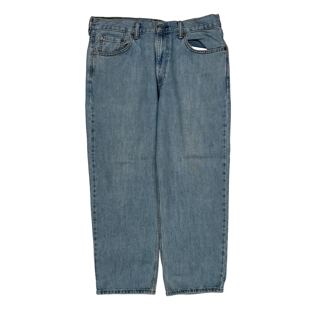 550 Levis Jeans - 34W 28L Blue Cotton - Image 2