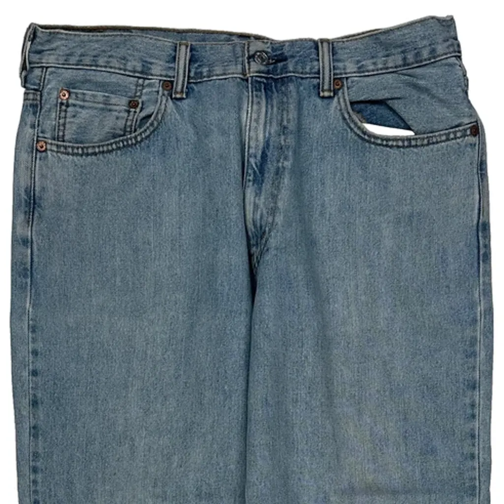 550 Levis Jeans - 34W 28L Blue Cotton - Image 9